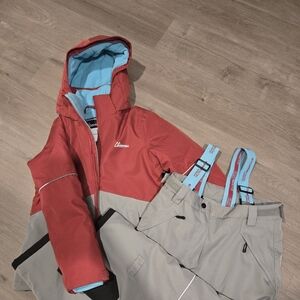 Sunice Kids Girls ski jacket and snow pants set